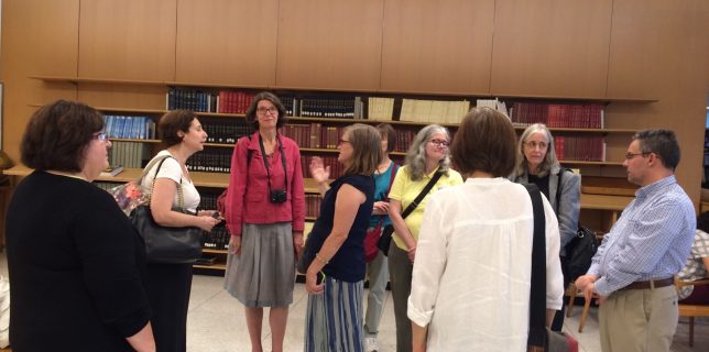 Picture of librarians at Dag Hammarskjold Library